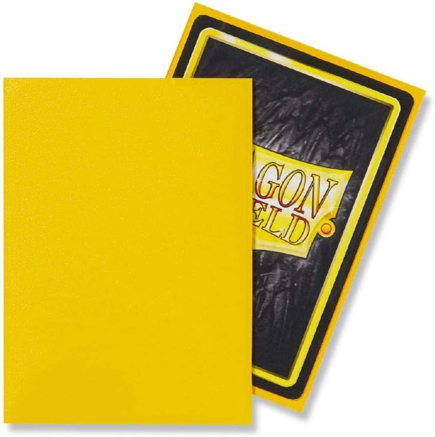 Fundas de Cartas - Dragon Shield – Yellow