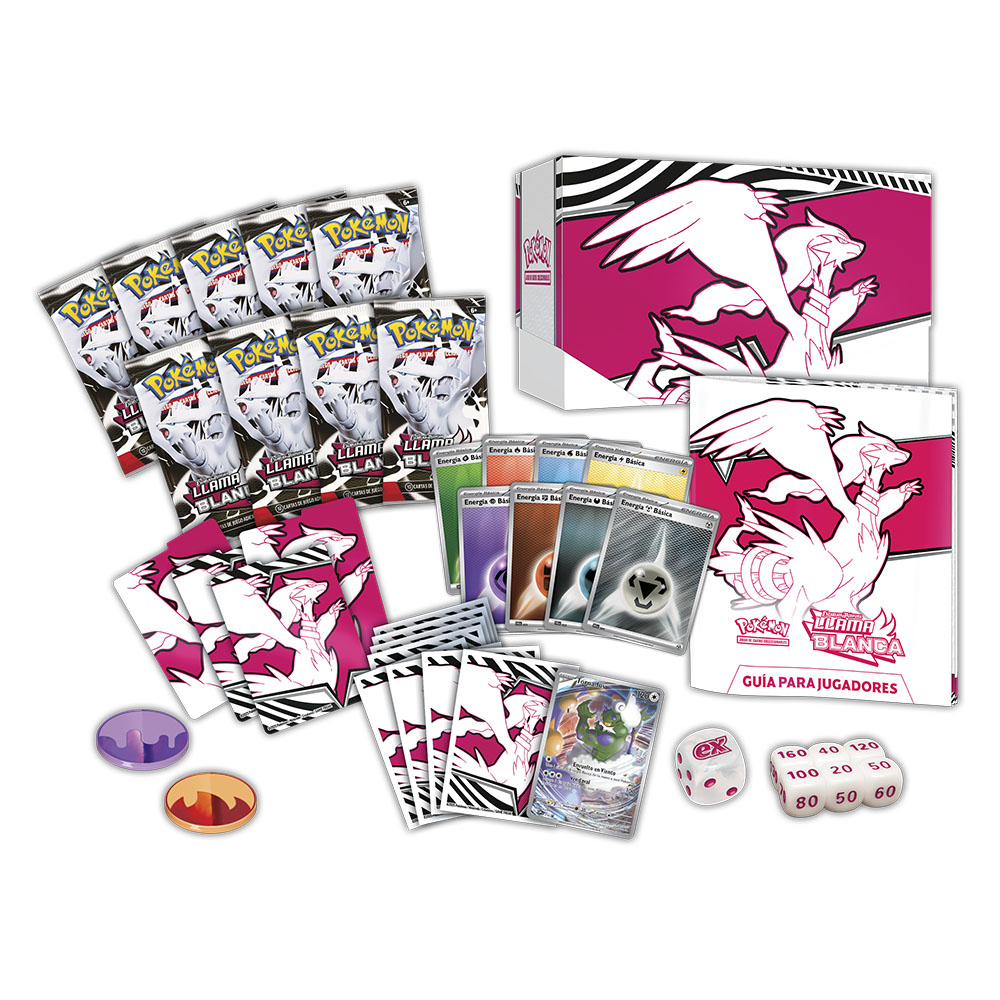 ETB Reshiram Pokémon TCG - Español Elite Trainer Box