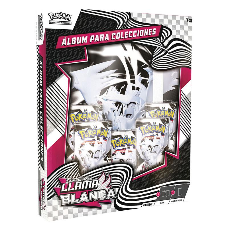 Pokémon TCG Fulgor Negro y Llama Blanca - Álbum Coleccionista Español