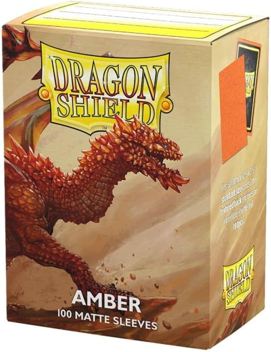 Fundas de Cartas - Dragon Shield – Amber