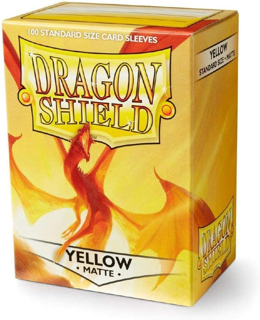Fundas de Cartas - Dragon Shield – Yellow