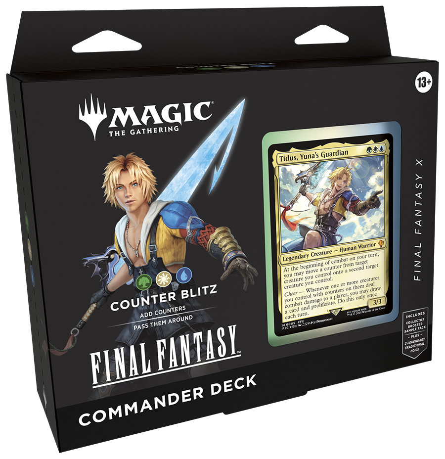 ENG - Magic: The Gathering – Final Fantasy – COUNTER BLITZ – Commander Deck