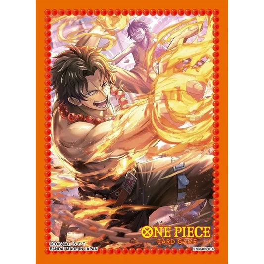 One Piece Card Game: Official Sleeves – Portgas D Ace