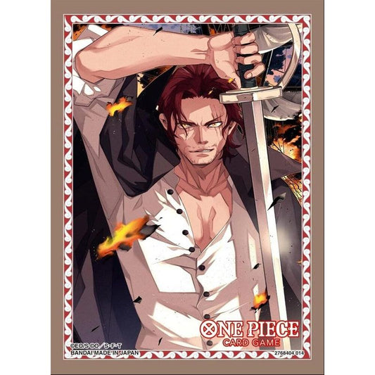 One Piece Card Game: Official Sleeves – Shanks