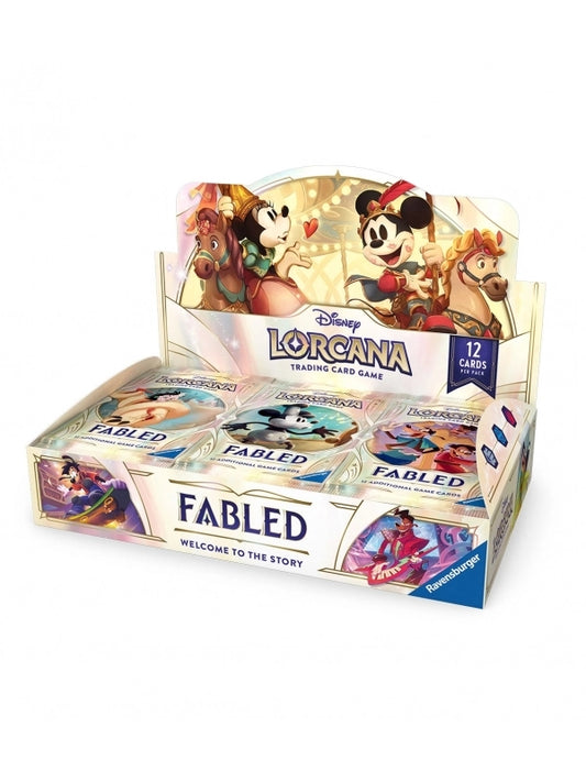 Paquetes de refuerzo (24 Unidades) Fabled Inglés - Disney Lorcana TCG