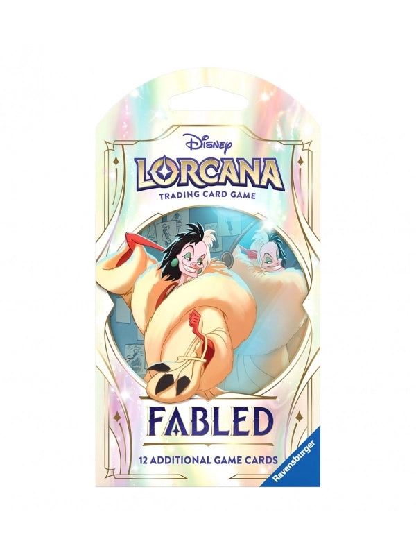 Paquetes de refuerzo (24 Unidades) Fabled Inglés - Disney Lorcana TCG