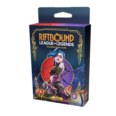 Riftbound: LoL TCG Origins Jinx Champ.