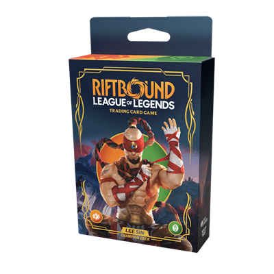 Riftbound: LoL TCG Origins Lee Sin Champ. Deck