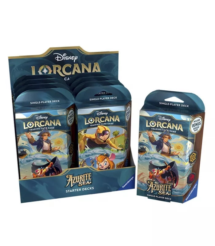 mazos-para-un-jugador-8-unidades-azurite-sea-ingles-disney-lorcana-tcg