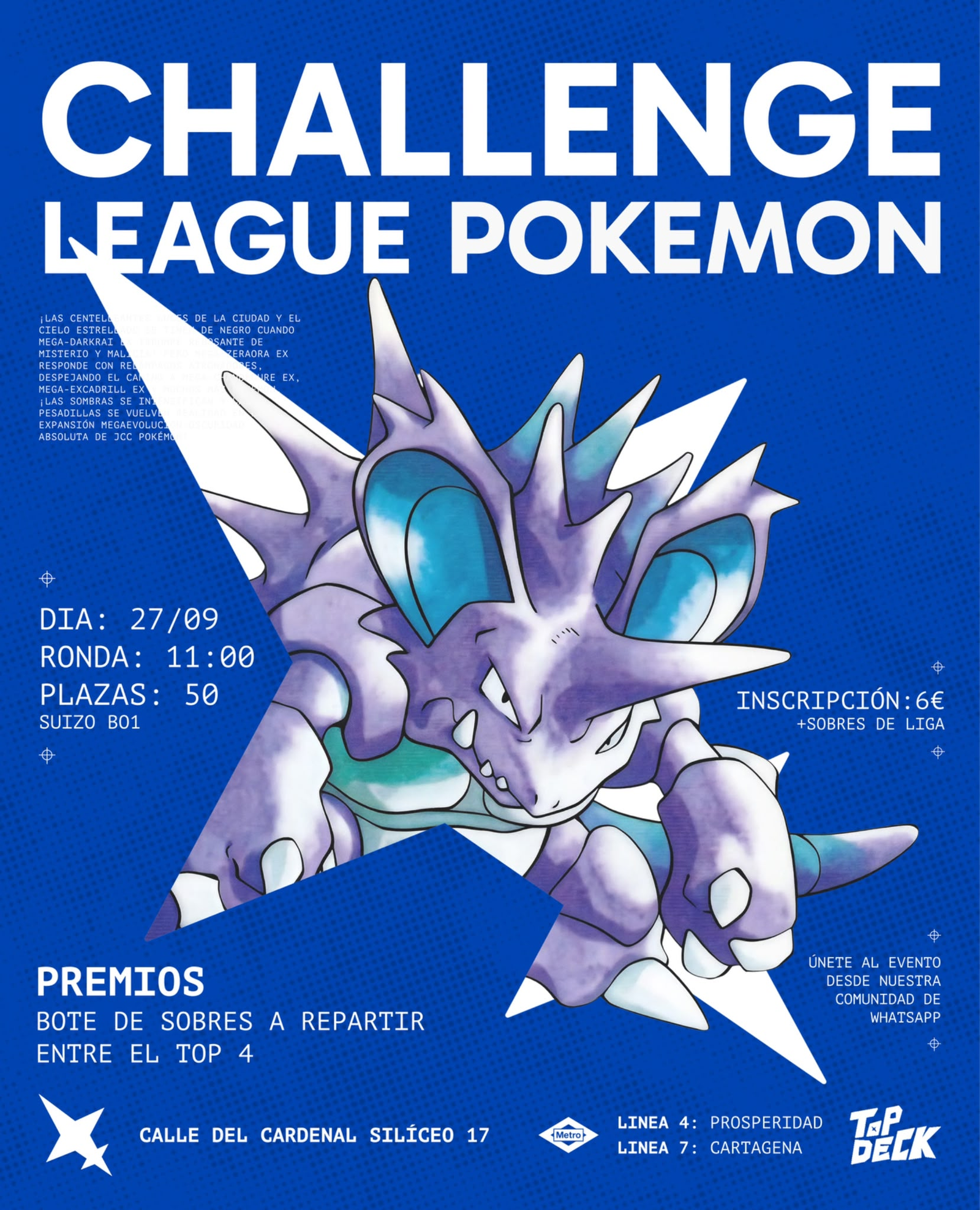 Challenge Septiembre Top Deck